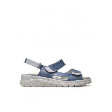 Sandale dama -  710134-05 - piele naturala - albastru