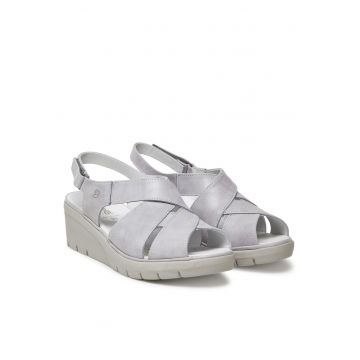 Sandale dama -  710235-09 - piele naturala - gri