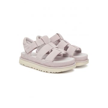 Sandale dama  Bay Fog - piele naturala - cu curea - culoare bej