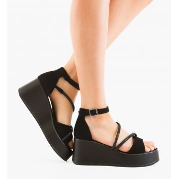 Sandale dama Krom Negre