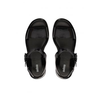 Sandale dama -  sintetic - negru - pentru femei