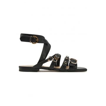 Sandale dama -  Z99 Marli - piele naturala - negru -