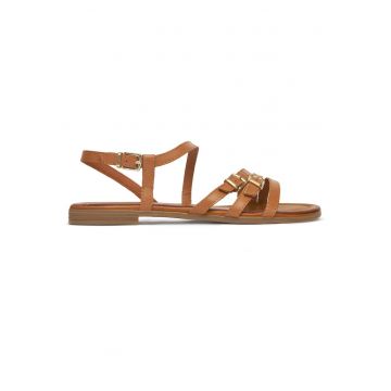 Sandale femei -  piele - maro