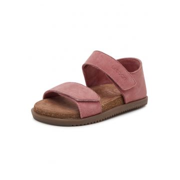 Sandale Fete  din piele naturala - roz
