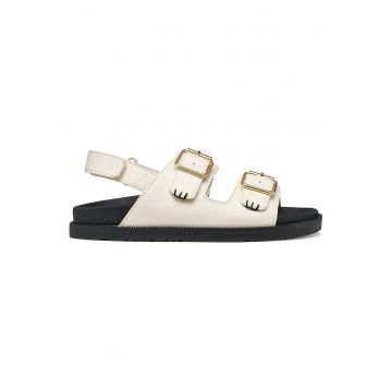 Sandale Fete -  piele ecologica - bej -