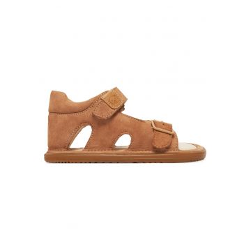 Sandale Fete -  piele naturala - bej -