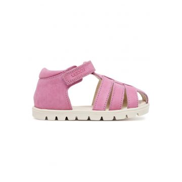 Sandale Fete -  piele naturala - roz