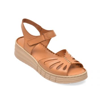 Sandale FLAVIA PASSINI maro, 210, din piele naturala