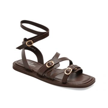 Sandale FLAVIA PASSINI maro, ATH205, din piele naturala