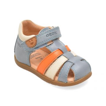 Sandale GEOX albastre, B254VA, din piele naturala