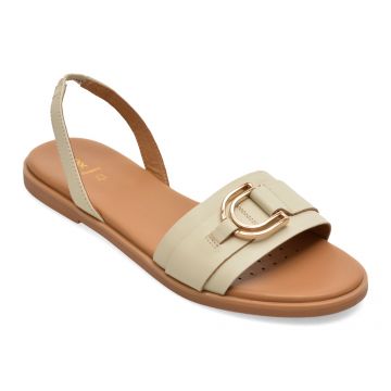 Sandale GEOX bej, D65SDB, din piele naturala