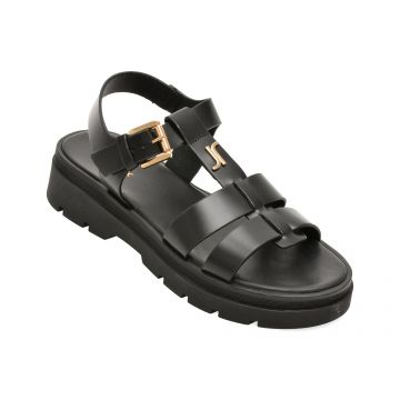 Sandale JONAK negre, 585, din piele naturala