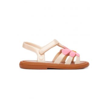 Sandale copii -  maro - material sintetic - sistem inchidere Velcro