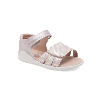 Sandale copii -  roz - material sintetic - sistem inchidere Velcro