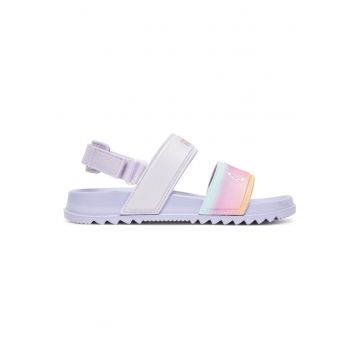 Sandale copii  violet - tesatura -