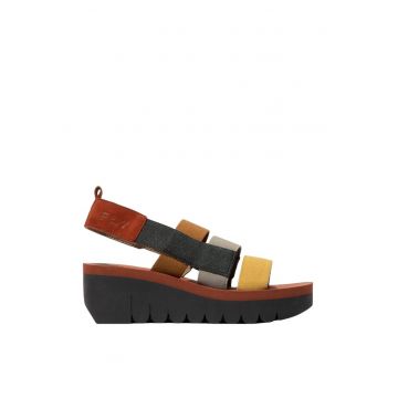 Sandale Cupido -  Textil - Maro - Multicolor