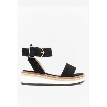 Sandale dama  5904862754611 - Textil - Negru - Negru