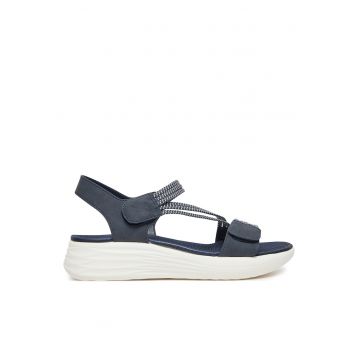 Sandale dama -  bleumarin - sintetic