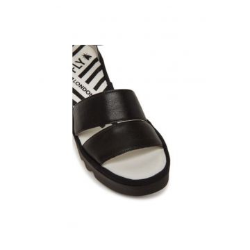 Sandale dama - BONO290FLY -  Piele naturala - Negru