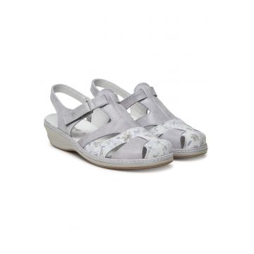 Sandale dama -  Hellgrau - 720139-91 - piele naturala - gri deschis