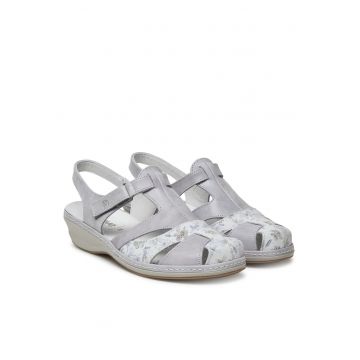 Sandale dama -  Hellgrau - 720139-91 - piele naturala - gri deschis