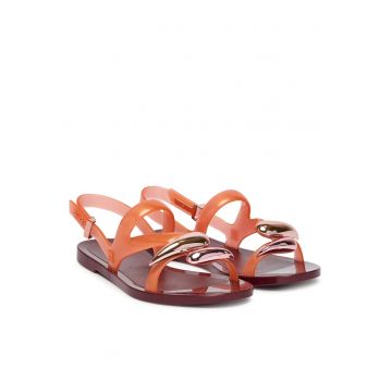 Sandale dama -  multicolor - plastic