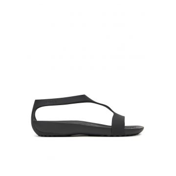 Sandale dama -  negru - material sintetic - confortabil