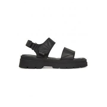 Sandale dama -  piele naturala - design elegant - Negru