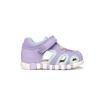 Sandale de plasa cu velcro Iupidoo - Lila