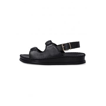 Sandale normcore din piele