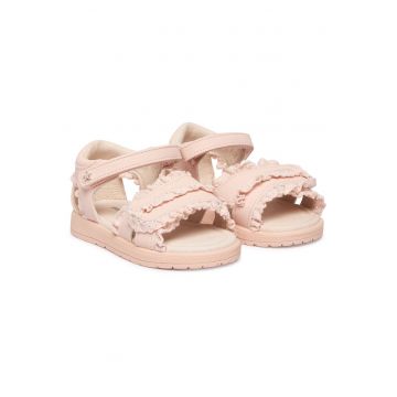 Sandale  piele ecologica - roz