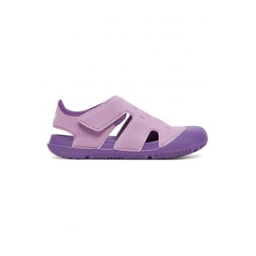 Sandale copii -  sintetic - violet - sistem inchidere Velcro -