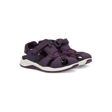 Sandale copii -  violet - material textil - sistem inchidere Velcro