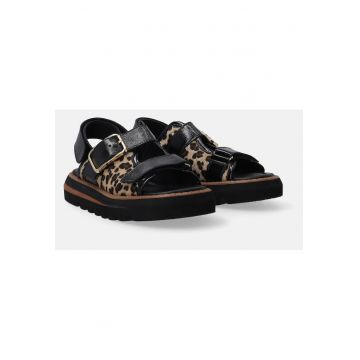 Sandale cu animal print