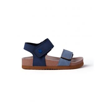 Sandale cu segmente cu inchidere velcro Scribner - Bleumarin