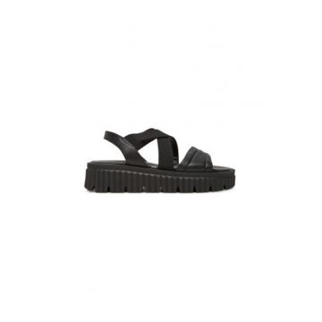 Sandale dama - 1-28710-44 -  Piele naturala - Negru