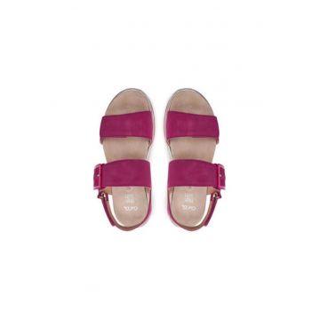 Sandale dama - 12-21003-16 -  Piele naturala - Roz