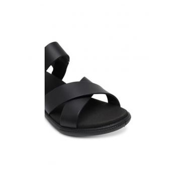 Sandale dama - 22010301001 -  Piele naturala - Negru