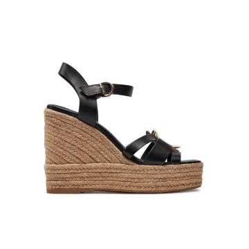 Sandale dama  303736187 - Piele naturala - Negru
