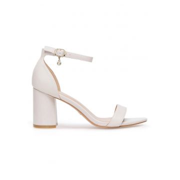 Sandale dama -  590558863376137 - Piele naturala - Alb