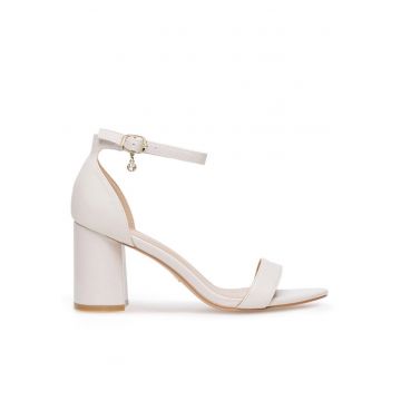 Sandale dama -  590558863376137 - Piele naturala - Alb
