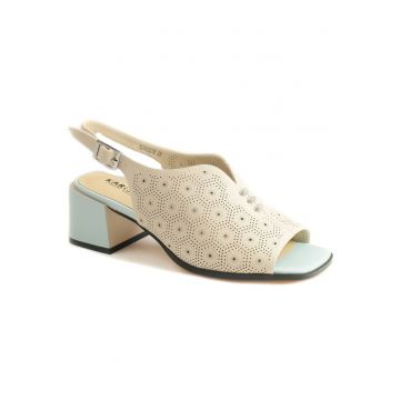 Sandale dama 7QXS60021B 03 N - Bej