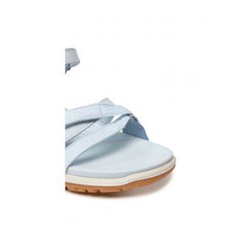Sandale dama - 85330361245 -  Piele naturala - Albastru deschis
