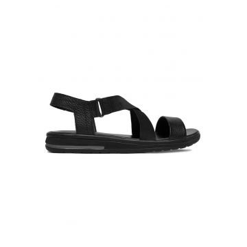 Sandale dama  din piele naturala - negre