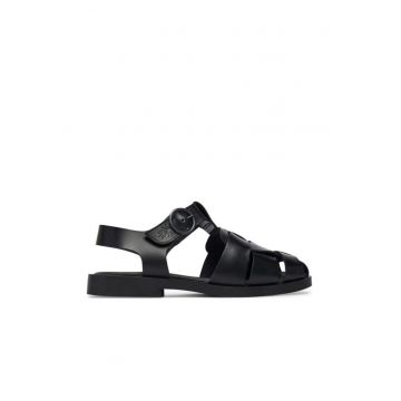 Sandale dama -  din piele naturala - negre