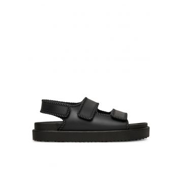 Sandale dama -  model CT0613-76 - negru - plastic