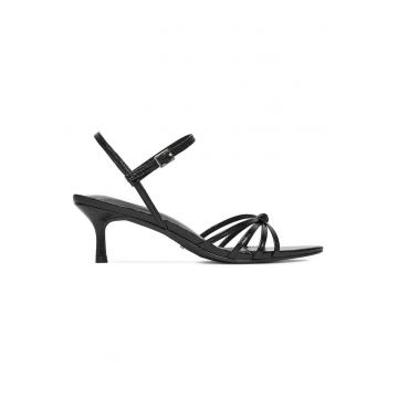 Sandale dama -  negru - material sintetic