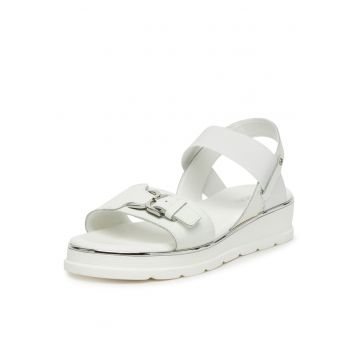 Sandale dama -  piele alb - Alb