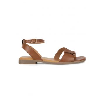 Sandale dama -  piele - maro
