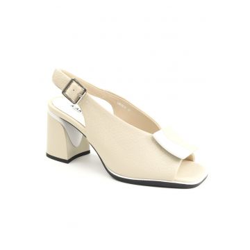 Sandale dama piele naturala 7QXS80004A 52 N - Bej